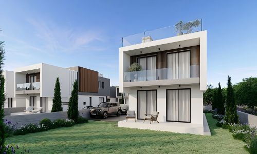 塞浦路斯帕福斯Absolute Residences：48万欧元起，距国际学校仅500米，A级能源，全家长期居留